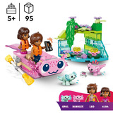 LEGO Friends Barco de aventura Axolotl, Juegos de construcción 