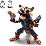 LEGO Rocket y Bebé Groot, Juegos de construcción Juego de construcción, 10 año(s), Plástico, 566 pieza(s), 554 g