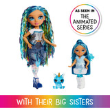 MGA Entertainment Rainbow High Littles Rainbow Fantasy Fairies Doll- Sapphire (blue), Muñecos Rainbow High Littles Rainbow Fantasy Fairies Doll- Sapphire (blue), Muñeca fashion, Femenino, 4 año(s), Niño/niña, 140 mm, Multicolor