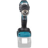 Makita Taladro atornillador percutor inalámbrico DHP487Z, 18 Voltios, Martillo atornillador azul/Negro