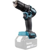 Makita Taladro atornillador percutor inalámbrico DHP487Z, 18 Voltios, Martillo atornillador azul/Negro