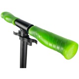 Muuwmi Lights Aluminium Scooter GLOW 200 mm, Vespa negro/Verde