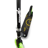 Muuwmi Lights Aluminium Scooter GLOW 200 mm, Vespa negro/Verde