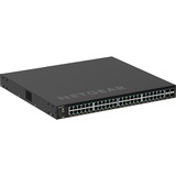 Netgear GSM4352 Gestionado L3 Gigabit Ethernet (10/100/1000) Energía sobre Ethernet (PoE) 1U Negro, Interruptor/Conmutador Gestionado, L3, Gigabit Ethernet (10/100/1000), Energía sobre Ethernet (PoE), Montaje en rack, 1U