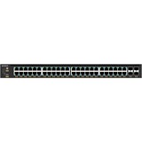 Netgear GSM4352 Gestionado L3 Gigabit Ethernet (10/100/1000) Energía sobre Ethernet (PoE) 1U Negro, Interruptor/Conmutador Gestionado, L3, Gigabit Ethernet (10/100/1000), Energía sobre Ethernet (PoE), Montaje en rack, 1U