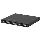 Netgear GSM4352 Gestionado L3 Gigabit Ethernet (10/100/1000) Energía sobre Ethernet (PoE) 1U Negro, Interruptor/Conmutador Gestionado, L3, Gigabit Ethernet (10/100/1000), Energía sobre Ethernet (PoE), Montaje en rack, 1U