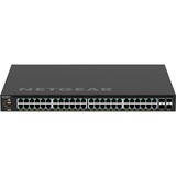 Netgear M4350-48G4XF Gestionado L3 Gigabit Ethernet (10/100/1000) Energía sobre Ethernet (PoE) 1U Negro, Interruptor/Conmutador Gestionado, L3, Gigabit Ethernet (10/100/1000), Energía sobre Ethernet (PoE), Montaje en rack, 1U