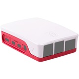 Raspberry Pi Foundation 1876751 accesorio para placa de desarrollo Funda Rojo, Blanco, Caja/Carcasa blanco/Rojo, Funda, Raspberry Pi, Raspberry Pi, Rojo, Blanco, ABS, 71 mm