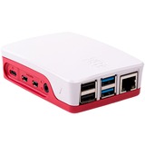 Raspberry Pi Foundation 1876751 accesorio para placa de desarrollo Funda Rojo, Blanco, Caja/Carcasa blanco/Rojo, Funda, Raspberry Pi, Raspberry Pi, Rojo, Blanco, ABS, 71 mm