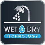 Rowenta TN6000 Negro, Plata 4 Ión de litio, Cortapelo para barba negro/Plateado, Negro, Plata, 0,4 mm, 5 mm, 3,2 cm, 2 mm, Barba