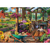 Schmidt Spiele Jeff Haynie: Casa de jardín, Puzzle 