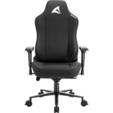 Sharkoon SKILLER SGS40 Fabric Asiento acolchado Respaldo acolchado, Asientos de juego negro, Asiento acolchado, Respaldo acolchado, Negro, Negro, Tela, Espuma, Tela, Espuma