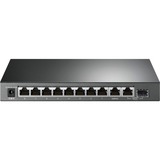 TP-Link TL-SG1210MP switch No administrado Gigabit Ethernet (10/100/1000) Energía sobre Ethernet (PoE) Negro, Interruptor/Conmutador No administrado, Gigabit Ethernet (10/100/1000), Energía sobre Ethernet (PoE)