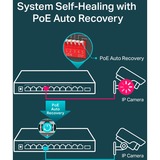 TP-Link TL-SG1210MP switch No administrado Gigabit Ethernet (10/100/1000) Energía sobre Ethernet (PoE) Negro, Interruptor/Conmutador No administrado, Gigabit Ethernet (10/100/1000), Energía sobre Ethernet (PoE)