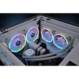 Thermaltake Ventilador de Radiador SWAFAN 14 RGB TT Premium Edition Blanco (Paquete de 3 ventiladores) blanco