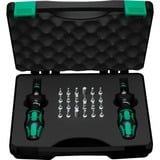 Wera Juego de destornilladores de torque Kraftform 0,3-3,0Nm negro/Verde