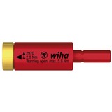 Wiha Adaptador de par easyTorque eléctrico 1,2 Nm rojo/Amarillo