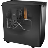 be quiet! PURE BASE 501 Airflow Black Midi Tower Negro, Cajas de torre negro, Midi Tower, PC, Negro, ATX, micro ATX, Mini-ITX, Acrilonitrilo butadieno estireno (ABS), Acero, 17,8 cm