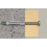 fischer Taco SX Plus 6x30 PH TX, Pasador gris claro