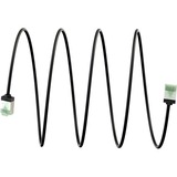 goobay Cable de parche ultraflexible Cat.8.1 slim, U/FTP negro