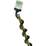 goobay Cable de parche ultraflexible Cat.8.1 slim, U/FTP negro