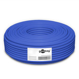 goobay Cable de red dúplex Cat.7a S/FTP (PiMF) Dca azul