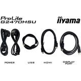 iiyama G2470HSU-B6, Monitor de gaming negro (mate)