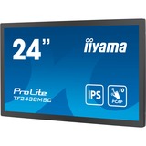 iiyama TF2438MSC-B1 pantalla de señalización Pizarra de caballete digital 60,5 cm (23.8") LED 600 cd / m² Full HD Negro Pantalla táctil, Monitor LED negro, Pizarra de caballete digital, 60,5 cm (23.8"), LED, 1920 x 1080 Pixeles