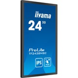 iiyama TF2438MSC-B1 pantalla de señalización Pizarra de caballete digital 60,5 cm (23.8") LED 600 cd / m² Full HD Negro Pantalla táctil, Monitor LED negro, Pizarra de caballete digital, 60,5 cm (23.8"), LED, 1920 x 1080 Pixeles