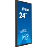iiyama TF2438MSC-B1 pantalla de señalización Pizarra de caballete digital 60,5 cm (23.8") LED 600 cd / m² Full HD Negro Pantalla táctil, Monitor LED negro, Pizarra de caballete digital, 60,5 cm (23.8"), LED, 1920 x 1080 Pixeles
