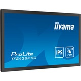 iiyama TF2438MSC-B1 pantalla para PC 60,5 cm (23.8") 1920 x 1080 Pixeles Full HD LED Pantalla táctil Negro, Monitor LED negro, 60,5 cm (23.8"), 1920 x 1080 Pixeles, Full HD, LED, 5 ms, Negro