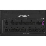 ASUS ROG-STRIX-1000P-GAMING-E, Fuente de alimentación de PC negro, 1000 W, 100 - 240 V, Activo, 130 W, 1000 W, 130 W