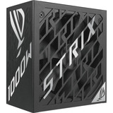 ASUS ROG-STRIX-1000P-GAMING-E, Fuente de alimentación de PC negro, 1000 W, 100 - 240 V, Activo, 130 W, 1000 W, 130 W