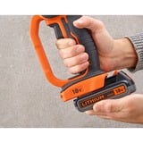 BLACK+DECKER Amoladora angular inalámbrica BCG720M1, 18Volt negro/Naranja