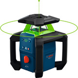 Bosch Rotationslaser GRL18V-3-31G Akku ProCORE18V 4.0Ah en L-BOXX, Láser rotativo verde, Minorista