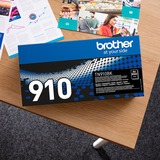 Brother TN-910BK cartucho de tóner 1 pieza(s) Original Negro 9000 páginas, Negro, 1 pieza(s)
