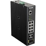D-Link DIS-200G-12PS switch Gestionado L2 Gigabit Ethernet (10/100/1000) Energía sobre Ethernet (PoE) Negro, Interruptor/Conmutador Gestionado, L2, Gigabit Ethernet (10/100/1000), Energía sobre Ethernet (PoE), Montaje en rack, Montaje de pared