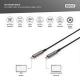 Digitus Cable de conexión AV 4K USB-C AOC negro