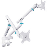 Digitus Soporte de monitor de diseño dual, 2x 35", 2x 10 kg blanco
