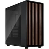 Fractal Design North XL Charcoal Black TG Dark, Cajas de torre negro/Madera