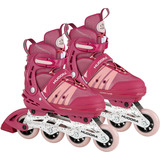 HUDORA Patines en línea Comfort Talla 35-40 rosa neón