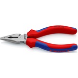 KNIPEX 0822145 alicate Alicates de punta fina, Alicates combi rojo/Azul, Alicates de punta fina, Metal, De plástico, Azul/Rojo, 14,5 cm, 145 g