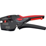 KNIPEX NexStrip herramienta múltiple para electricista, Alicates pelacables negro/Rojo