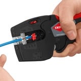 KNIPEX NexStrip herramienta múltiple para electricista, Alicates pelacables negro/Rojo