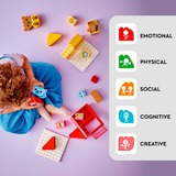 LEGO DUPLO Rutinas Diarias: Comer y Dormir, Juegos de construcción Juego de construcción, 1,5 año(s), Plástico, 28 pieza(s), 740 g