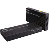 Lindy Extensor KVM HDBaseT Cat.6 150m, Alargador de HDMI negro