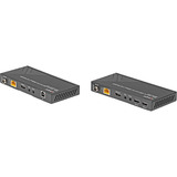 Lindy Extensor KVM HDBaseT Cat.6 150m, Alargador de HDMI negro