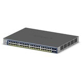 Netgear GS752TXP Gestionado L2/L3/L4 10G Ethernet (100/1000/10000) Energía sobre Ethernet (PoE) Negro, Interruptor/Conmutador gris, Gestionado, L2/L3/L4, 10G Ethernet (100/1000/10000), Bidireccional completo (Full duplex), Energía sobre Ethernet (PoE), Montaje en rack