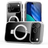 Nevox StyleShell SHOCKFlex con función de soporte, Funda para teléfono móvil transparente