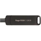 Patriot Rage R550 128Gb, Lápiz USB negro